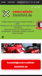 Mobile Screenshot of motorradteile-bielefeld.de
